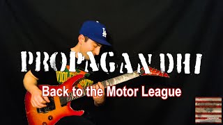 Propagandhi  Back to the Motor League guitar cover [upl. by Edgardo]