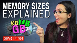 Bits and Bytes 💾 Data Storage Measurements Explained – DIY in 5 Ep 164 [upl. by Larrisa]