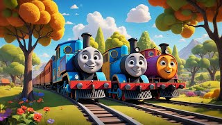 Choo Choo Train Song Fun  MORE AampS Nursery Rhymes amp Kids SongsChoo Choo Train Adventure [upl. by Anelaj159]