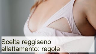 Reggiseno per lallattamento  Lezioni per mamme [upl. by Denys]