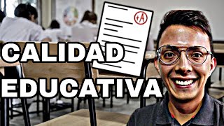 CALIDAD EDUCATIVA ¿ Qué es una educación de calidad Argentina y el 🌎pedagogia argentina [upl. by Benita]