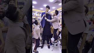 Measure of Long Height man😂😅 wwwzamelectae Watch❤️Video and enjoy🥰Abdul GhafoorMuhammadShakoor [upl. by Ihsir]