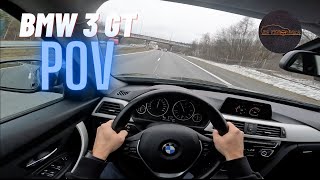 2019 BMW 3 GT 318d 20 150 HP  POV Test Drive [upl. by Donny99]