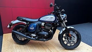 Jawa 42 FJ 350 New Model Launched  First Impression  Features amp Price [upl. by Dnyletak747]