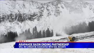 Arapahoe Basin to end partnership with Vail Resorts after 201819 season [upl. by Ydnic397]