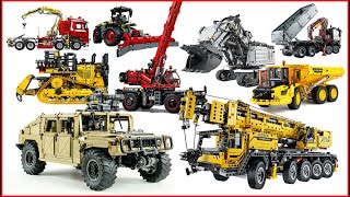 COMPILATION Best of LEGO Technic sets of All Time  Speed Build for Collectors [upl. by Aenet]