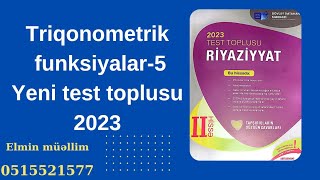 Triqonometrik funksiyalar5Test toplusu2023ÆlaqÉ™0515521577 [upl. by Rajewski686]