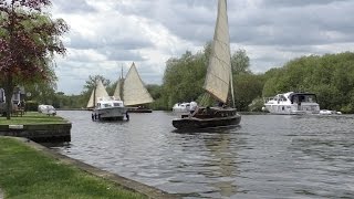 The Norfolk Broads around Horning amp Wroxham May 2016 [upl. by Vanda]