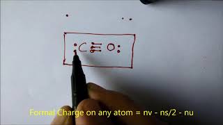 Lewis Dot Structure of CO and NO2 and formal charge on each atom  chemical bonding [upl. by Gerhan568]