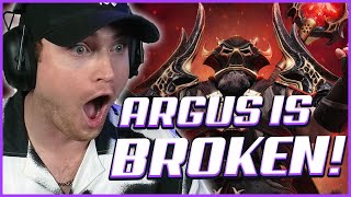 ARGUS LOOKS ABSOLUTELY BROKEN  Predecessors Argus Trailer Reaction [upl. by Mraz]