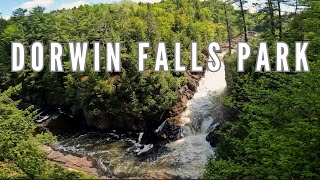 Rawdon QC  Dorwin Falls Park Walkthrough [upl. by Arras]