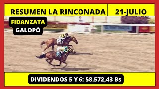 RESUMEN COMPLETO 👉 LA RINCONADA INH hoy Domingo 21 DE JULIO 2024 [upl. by Asimaj]