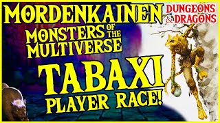 Tabaxi Fantastical Race in Mordenkainen Presents Monsters of the Multiverse for Dungeons and Dragons [upl. by Akinom]