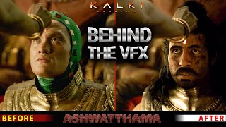 Kalki 2898 AD Ashwatthama VFX Breakdown I Prabhas Amitabh B Kamal Hassan [upl. by Largent]