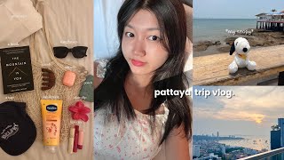 A trip to Pattaya ―୨୧⋆ ˚ friends a lot of food relaxing moments youth [upl. by Birkle798]