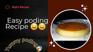 পুডিং বানানোর রেসিপি।।poding bananor resipe।। bread poding recipe।।। [upl. by Volnay]