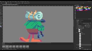 Animating Flinthook  The Explorer Animation Time Lapse [upl. by Novia]