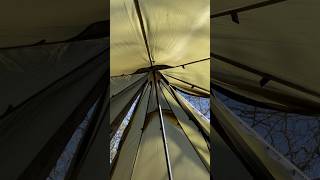 New Ultralight Shelter  Seek Outside Redcliff 6 Person Tipi [upl. by Leirbag]