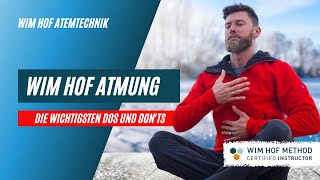 WIM HOF ATMUNG ANLEITUNG  Die wichtigsten Dos und Donts vom Wim Hof Instructor Rolf Duda erklärt [upl. by Enaled294]