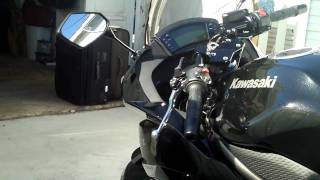 2009 Ninja 650R Sport Handlebars [upl. by Notgnilra381]