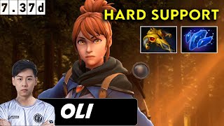 Oli Marci Hard Support  Dota 2 Patch 737d Pro Pub Gameplay [upl. by Wes]