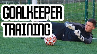 GOALKEEPER TRAINING  IDEAL GK 🙌🔥 [upl. by Eanehs]