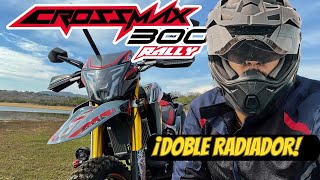 🔥 ¡NUEVA CrossMAX 300 RALLY 🔥 Prueba A FONDO ¿Doble Radiador 😱 JaddMotos [upl. by Nayve763]