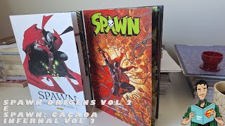 SPAWN VOL 2 CAÃ‡ADA INFERNAL E SPAWN ORIGENS VOL 2 POR TODD MCFARLANE E CONVIDADOS [upl. by Attenaej]