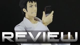 figma 196 Okabe Rintaro Review  Steins Gate Anime Figure Review シュタインズ・ゲート 岡部倫太郎 [upl. by Maag222]