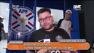 Los hinchas de Olimpia opinan [upl. by Aramois504]