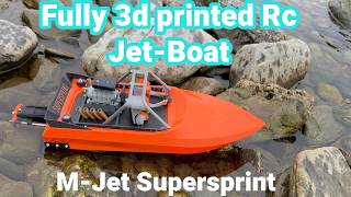 Epic Fully 3D printed Rc JetBoat Build [upl. by Osnofledi]