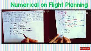 NUMERICAL PROBLEMS ON FLIGHT PLANNING AND NUMBER OF PHOTOGRAPH CALCULATION [upl. by Nosnirb558]