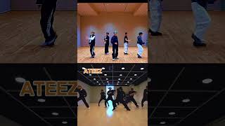 ATEEZ amp TXT This collab is neededateez txt shorts fyp [upl. by Naegem599]