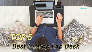 TOP 5 Best Laptop Lap Desk 2024 [upl. by Adirf218]