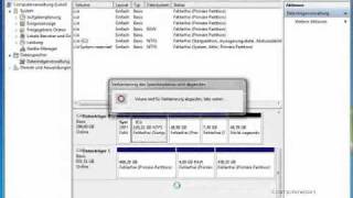 Windows 7 Partitionen verändern  TUTORIAL [upl. by Eimac]