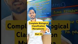 Class 11 Ch2  Mycoplasma  Biological classification neet biology [upl. by Dixil214]