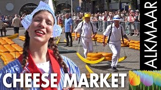 The cheese market at Alkmaar  Holland Holiday [upl. by Fakieh853]