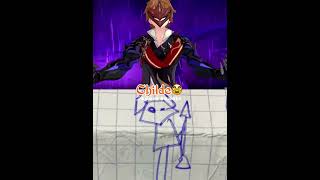 How i draw bosses in 30 sec of Genshin impact😎genshin ALERTA MEME BULLING TO ME [upl. by Rock464]