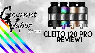 Aspire Cleito 120 Pro Review [upl. by Eivod]