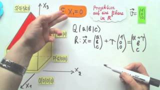 Parallelprojektion vom Raum Aufgabe 1 [upl. by Antonina975]