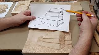 How to Create Depth and Perspective in Your Relief Carvings  Wood Carving for Beginners [upl. by Malachy145]