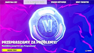 DOSTALIŚMY VDOLCE ZA DARMO w FORTNITE Rekompensata za błąd [upl. by Lumpkin]