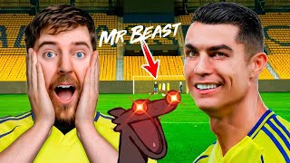 Cristiano Ronaldo Vs MrBeast Por 1 MILLON DE DOLARES [upl. by Erhart]