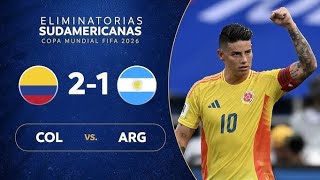 Argentina vs Colombia 12  All Goals amp Highlights  2024 [upl. by Paulsen366]