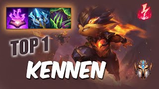 Wild Rift Kennen top 1  S12 RUSH Challenger ranked game  build [upl. by Dammahum]