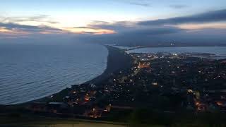 Portland Dorset View from the Heights Spring 2024 Windy [upl. by Cottrell]