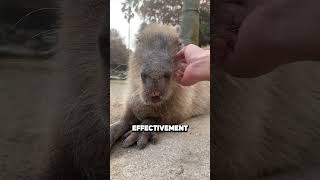 Pourquoi les crocodiles nattaquentils pas les capybaras 😱 [upl. by Einahpit]