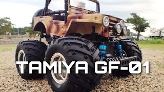 TAMIYA GF01 New Tire  OP1603 [upl. by Ninon374]