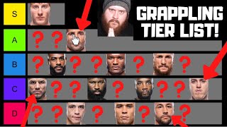 UFC Tier List  Who Is The Best Grappler Makhachev Oliveira Jones Chimaev Usman [upl. by Ellersick]