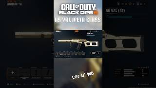 NEW AS VAL META CLASS in bo6🔥🔥warzonecallofduty blackops cod blackops6 codloadout fypシ゚viral [upl. by Alliuqat]